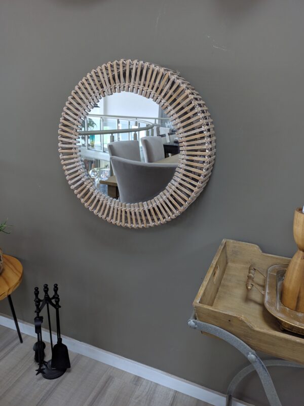 ESPEJO DALAM 61 CM MADERA - Imagen 2