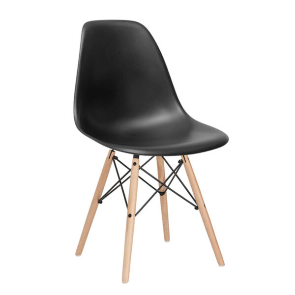 SILLA EAMES POR UNIDAD- NEGRO