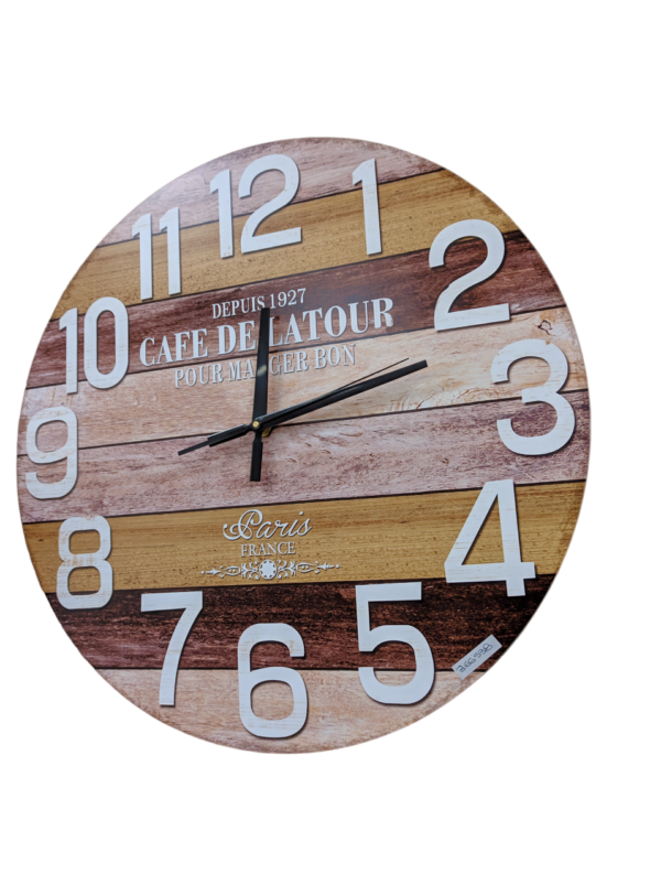 RELOJ DE PARED S/VIDRIO - Imagen 3