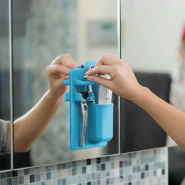 ORGANIZADOR PARA BAÑO SILICONA 21X15CM - Imagen 4