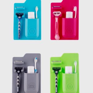 ORGANIZADOR PARA BAÑO SILICONA 21X15CM