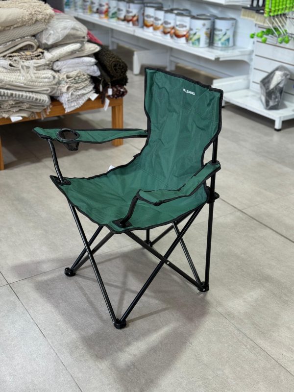 KUSHIRO-SILLA CAMPING PLEGABLE VERDE DIRECTOR - Imagen 6