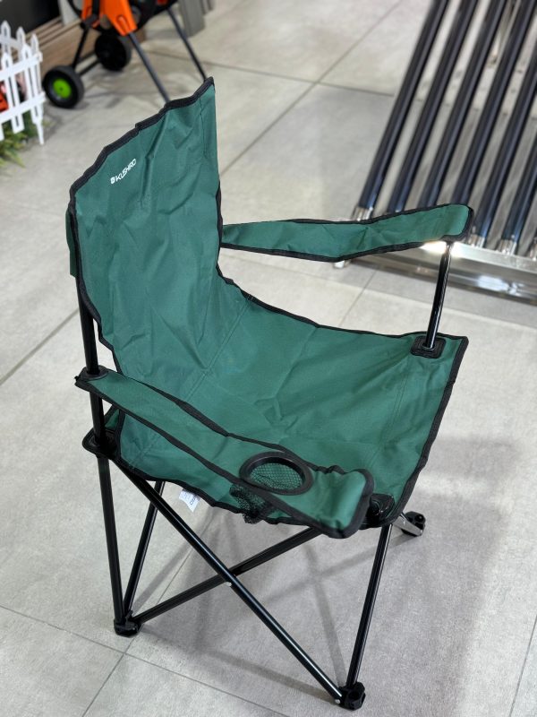 KUSHIRO-SILLA CAMPING PLEGABLE VERDE DIRECTOR - Imagen 2