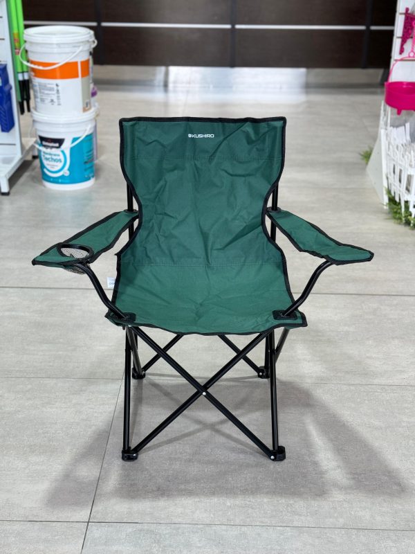 KUSHIRO-SILLA CAMPING PLEGABLE VERDE DIRECTOR - Imagen 7
