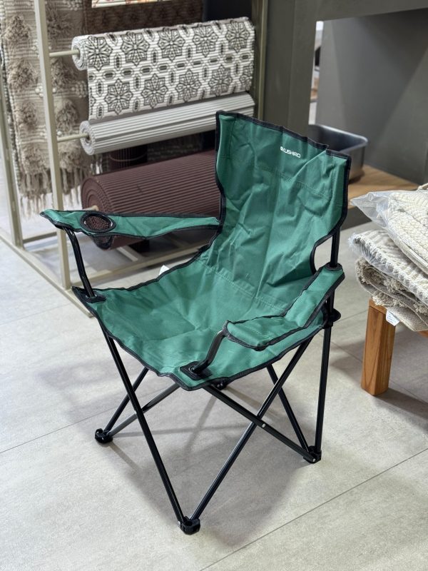 KUSHIRO-SILLA CAMPING PLEGABLE VERDE DIRECTOR - Imagen 3