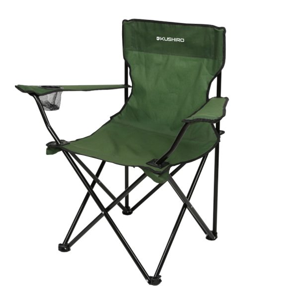 KUSHIRO-SILLA CAMPING PLEGABLE VERDE DIRECTOR